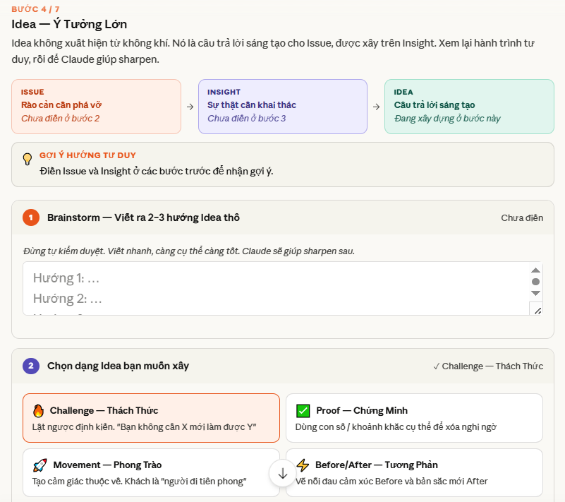 Brainstorm Ý Tưởng Lớn